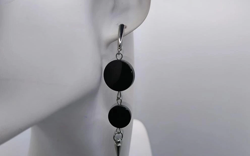 Серьги из агата ар-4