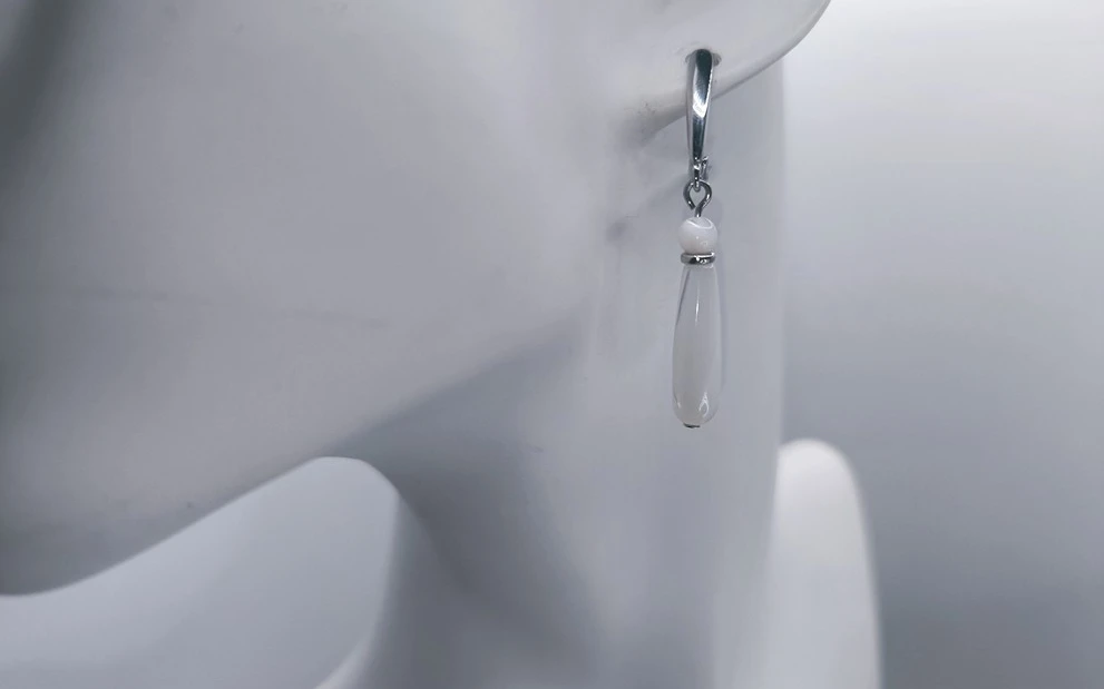 Серьги из перламутра ар-2