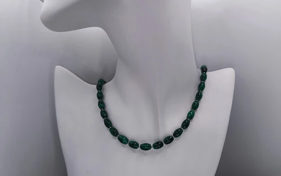 Бусы из малахита ар-3