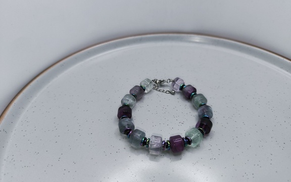 Браслет из флюорита