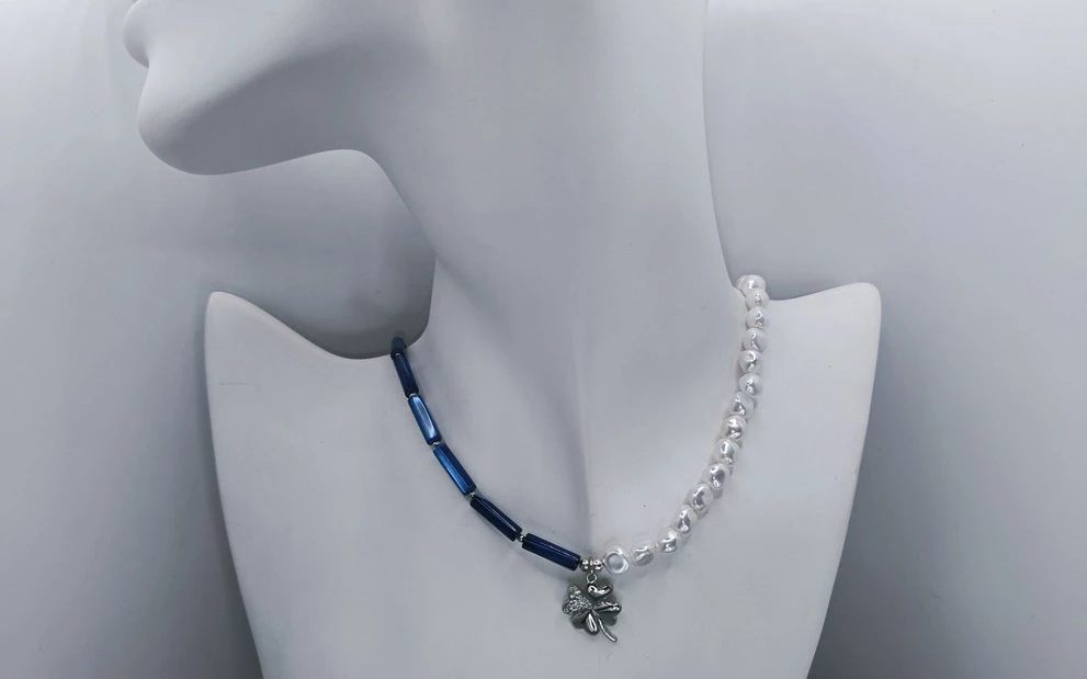 Бусы с перламутром ар-5