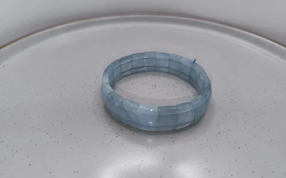 Браслет из аквамарина