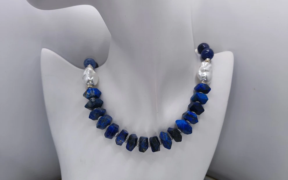 Бусы из лазурита ар-5