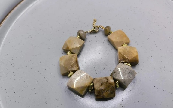 Браслет из агата ар-5