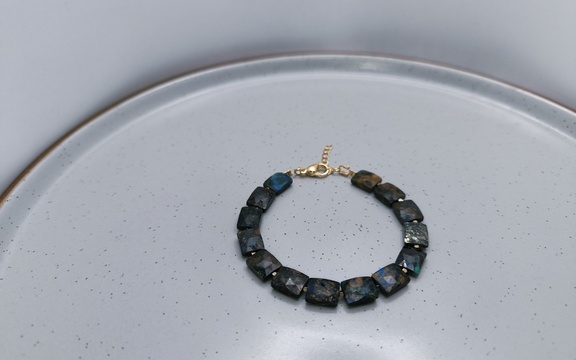 Браслет из хризоколлы ар-2