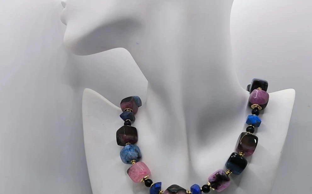 Бусы из агата ар-42