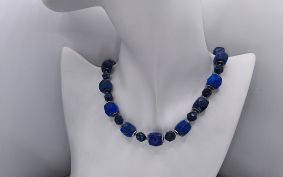 Бусы из лазурита ар-7