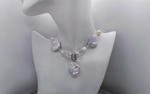 Бусы из жемчуга ар-7