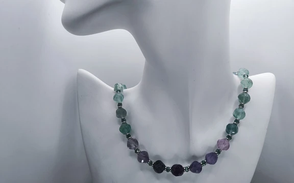 Бусы из флюорита ар-3