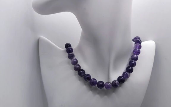 Бусы из аметиста ар-9