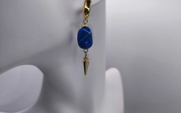 Серьги из лазурита ар-5