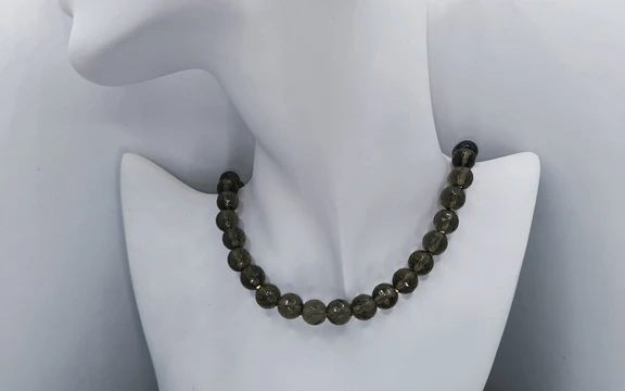 Бусы из раухтопаза ар-3