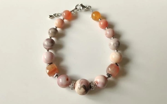 Браслет из агата ар-31