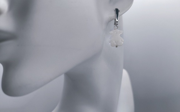 Серьги из перламутра ар-3