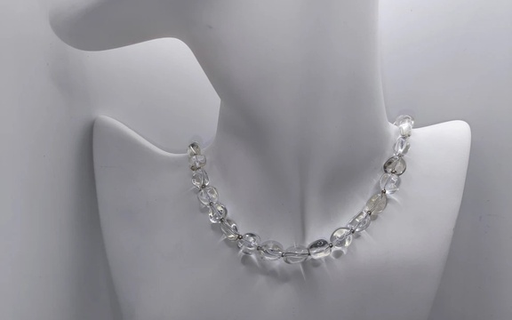 Бусы из горного хрусталя ар-6