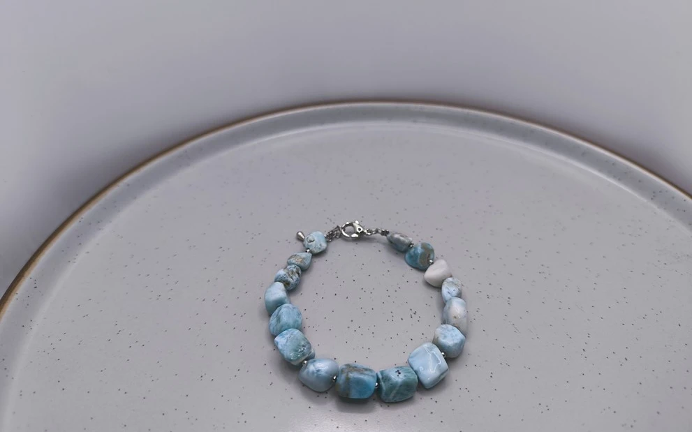 Браслет из ларимара ар-3