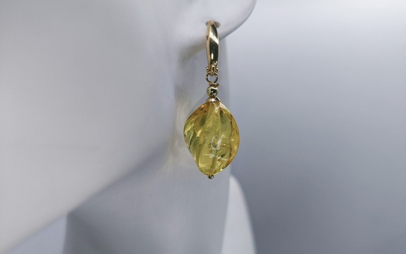 Серьги из янтаря ар-4