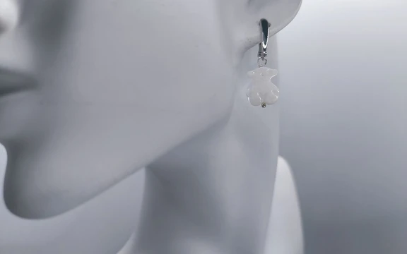 Серьги из перламутра ар-3