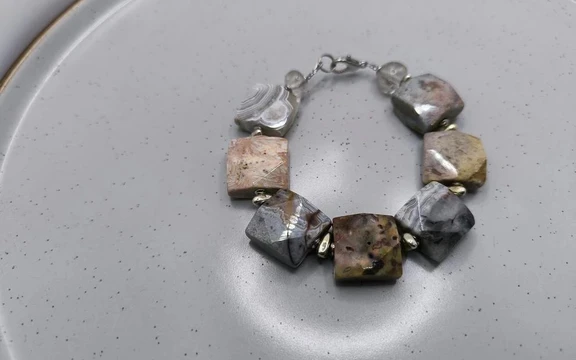 Браслет из агата ар-6