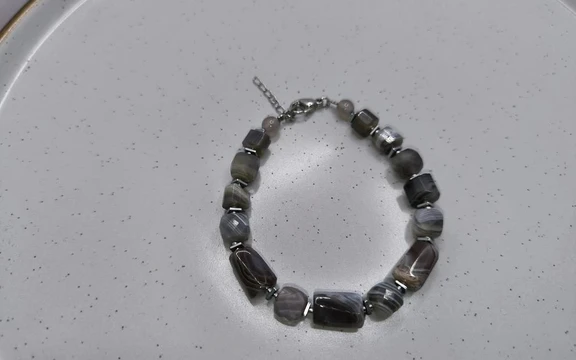 Браслет из агата ар-2