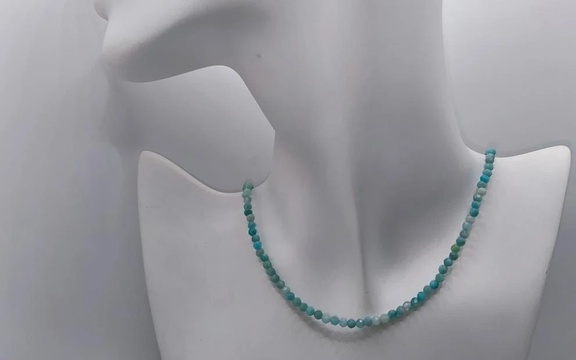 Бусы из амазонита ар-6