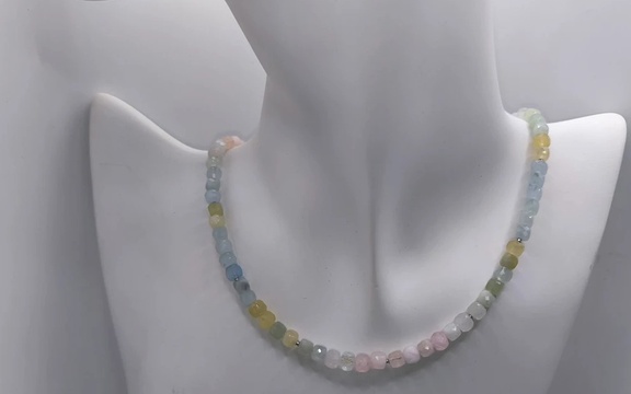 Бусы из берилла ар-4