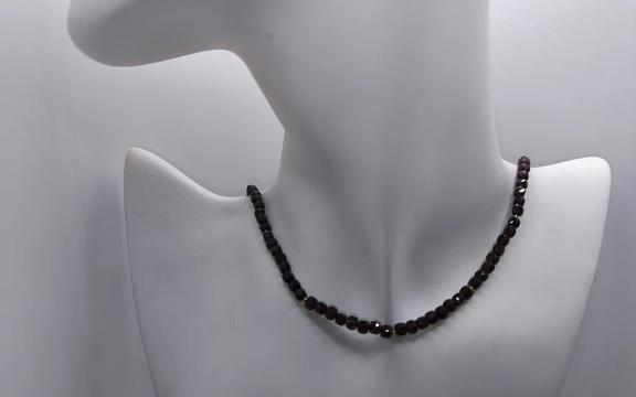 Бусы из граната ар-4