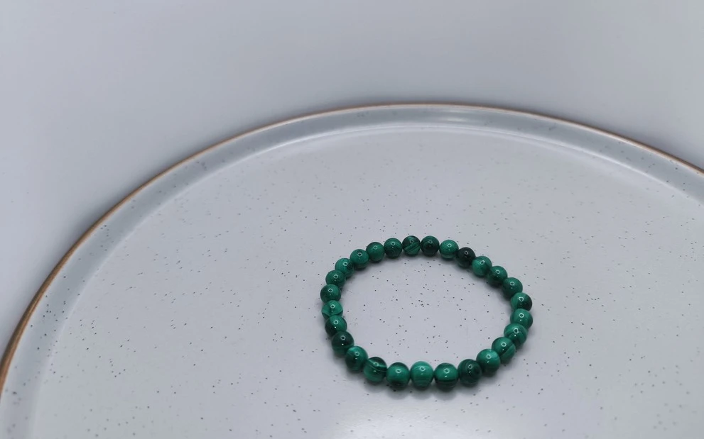 Браслет из малахита ар-5