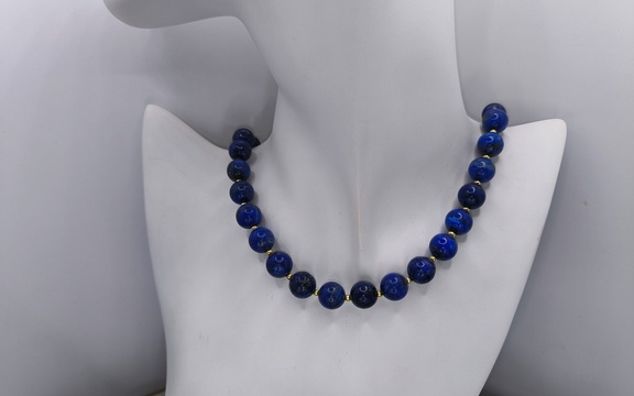 Бусы из лазурита ар-8