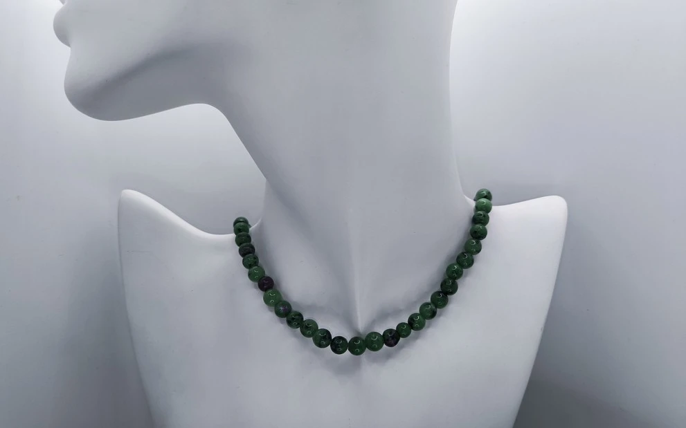 Бусы из цоизита