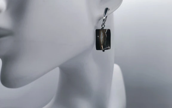 Серьги из перламутра ар-6