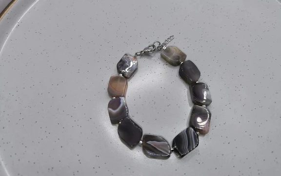 Браслет из агата ар-3