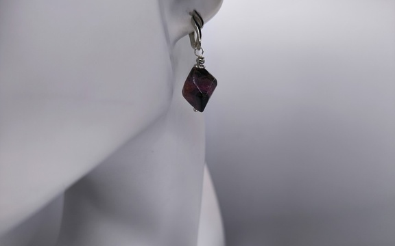 Серьги из агата ар-6