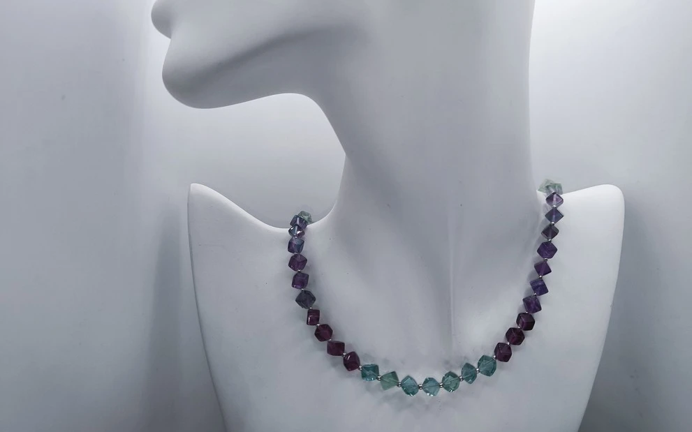 Бусы из флюорита ар-2