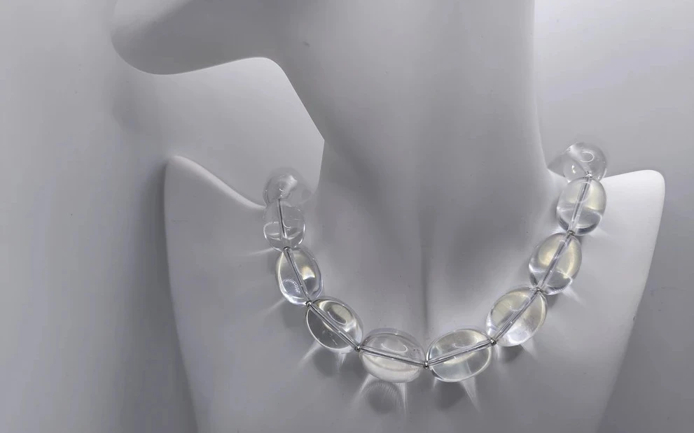 Бусы из горного хрусталя ар-3