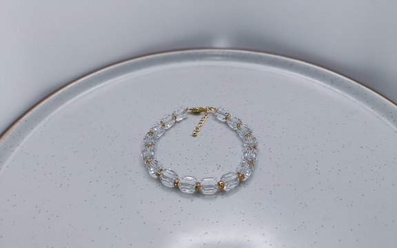 Браслет из горного хрусталя ар-3