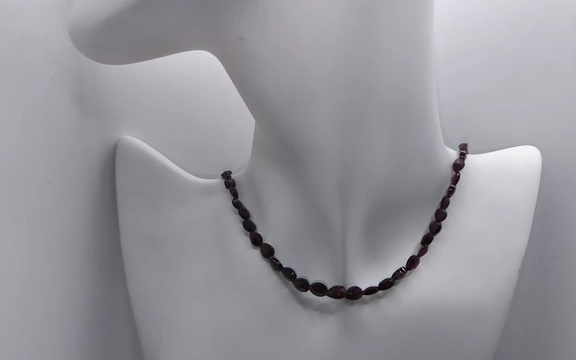 Бусы из граната ар-2