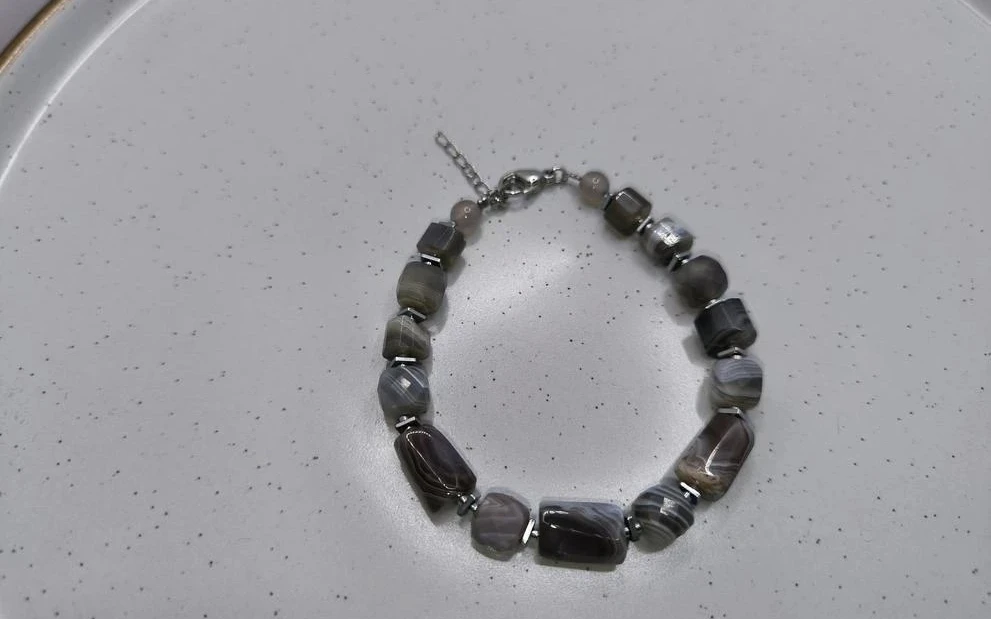 Браслет из агата ар-2