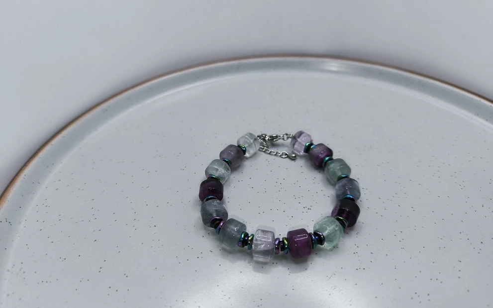 Браслет из флюорита