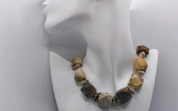 Бусы из агата ар-39