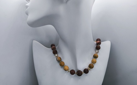 Бусы из яшмы ар-2