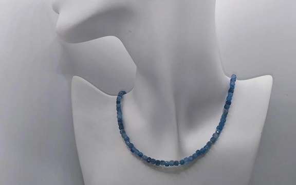 Бусы из аквамарина ар-4