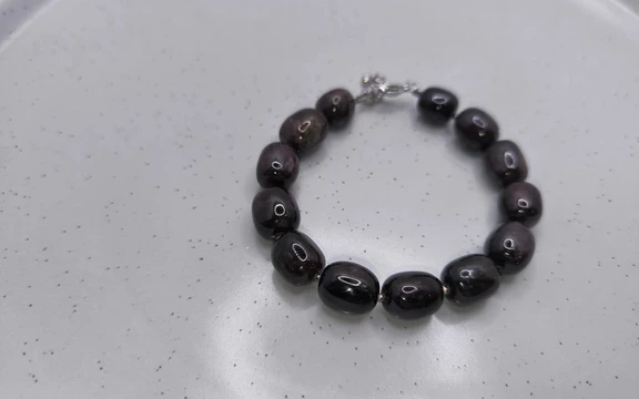 Браслет из граната ар-2