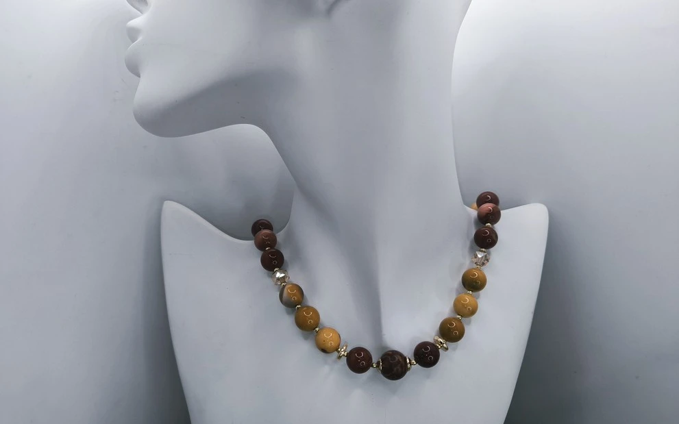 Бусы из яшмы ар-2