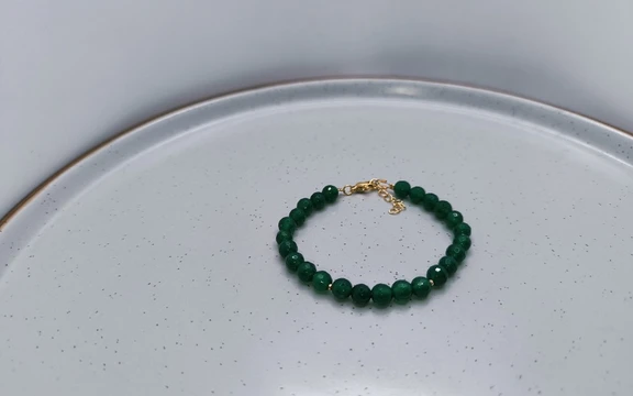 Браслет из хризопраза ар-3