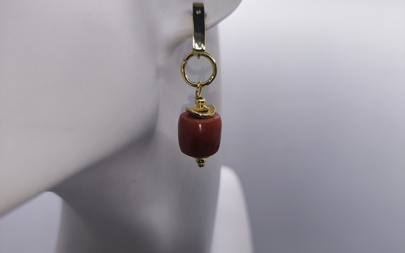 Серьги из коралла ар-3