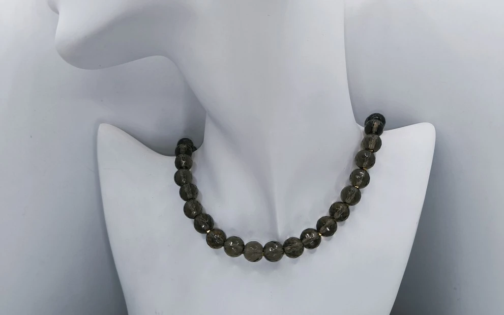 Бусы из раухтопаза ар-3