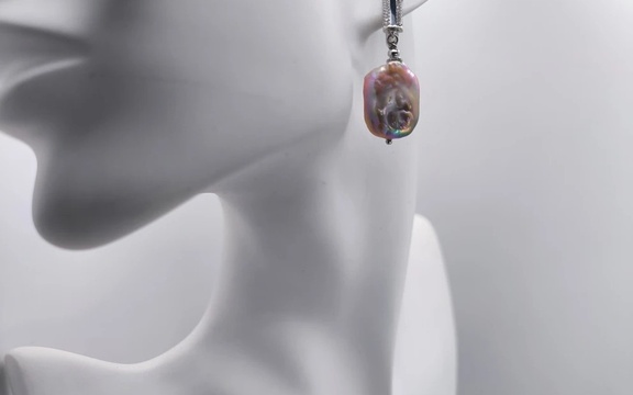 Серьги из жемчуга ар-3