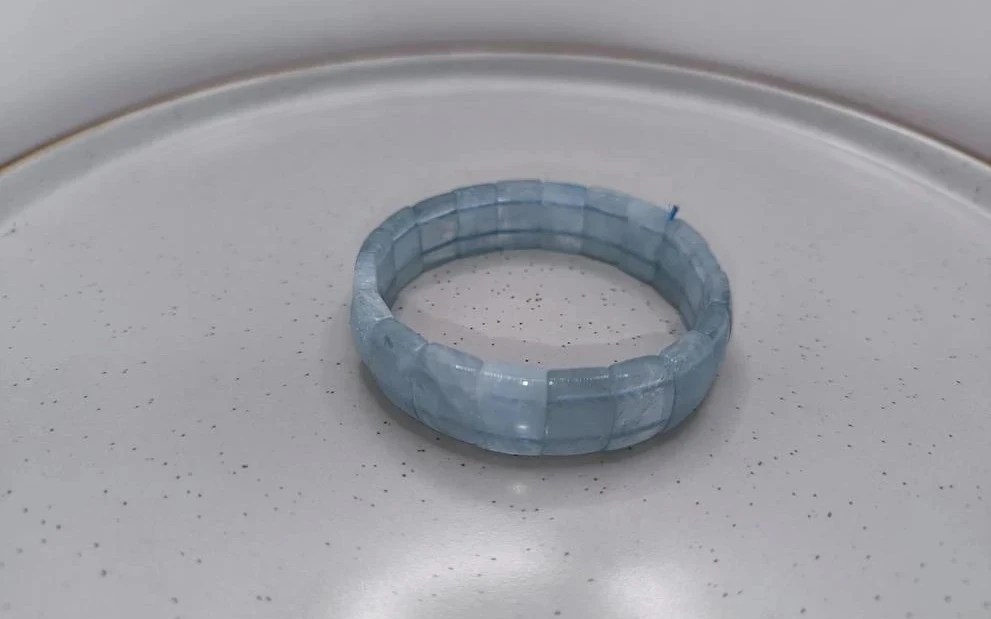 Браслет из аквамарина