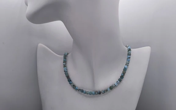 Бусы из ларимара ар-3